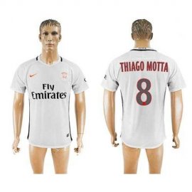 Paris Saint-Germain #8 Thiago Motta Sec Away Soccer Club Jersey