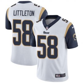 Nike Los Angeles Rams #58 Cory Littleton White Youth Stitched NFL Vapor Untouchable Limited Jersey
