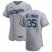 Los Angeles Dodgers #35 Cody Bellinger Mens Nike Gray Road 2020 Authentic Team MLB Jersey