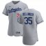 Los Angeles Dodgers #35 Cody Bellinger Mens Nike Gray Road 2020 Authentic Team MLB Jersey