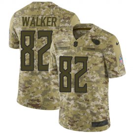 Nike Tennessee Titans #82 Delanie Walker Camo Mens Stitched NFL Limited 2018 Salute To Service Jersey