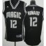 Orlando Magic 12 Dwight Howard Black Revolution 30 NBA Jerseys Cheap