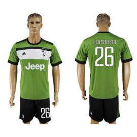 Juventus #26 Lichtsteiner SEC Away Soccer Club Jersey