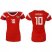 Womens Russia #10 Dzagoev Home Soccer Country Jersey