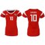 Womens Russia #10 Dzagoev Home Soccer Country Jersey