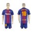Barcelona #18 Jordi Alba Home Soccer Club Jersey