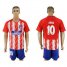 Atletico Madrid #10 Arda Home Soccer Club Jersey