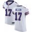 Nike Buffalo Bills #17 Josh Allen White Mens Stitched NFL Vapor Untouchable Elite Jersey