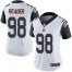 Nike Cincinnati Bengals #98 D.J. Reader White Womens Stitched NFL Limited Rush Jersey