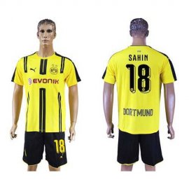 Dortmund #18 Sahin Home Soccer Club Jersey