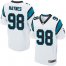 Nike Carolina Panthers #98 Marquis Haynes White Mens Stitched NFL Elite Jersey