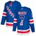 Adidas New York Rangers #7 Rod Gilbert Royal Blue Home Authentic USA Flag Stitched NHL Jersey