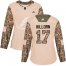 Adidas Tampa Bay Lightning #17 Alex Killorn Camo Authentic 2017 Veterans Day Womens Stitched NHL Jersey