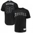 Los Angeles Angels Majestic 2019 Players Weekend Flex Base Authentic Roster Custom Jersey Black