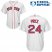 Boston Red Sox #24 David Price White Cool Base Stitched Youth MLB Jersey