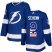 Adidas Tampa Bay Lightning #2 Luke Schenn Blue Home Authentic USA Flag Stitched NHL Jersey