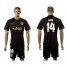 Atletico Madrid #14 Gabi Away Soccer Club Jersey