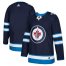 Adidas Winnipeg Jets Blank Navy Blue Home Authentic Stitched NHL Jersey