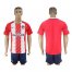 Atletico Madrid Blank Home Soccer Club Jersey