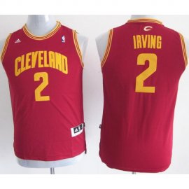 Kids Cleveland Cavaliers 2 Kyrie Irving Red Revolution 30 Jersey Cheap