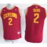 Kids Cleveland Cavaliers 2 Kyrie Irving Red Revolution 30 Jersey Cheap