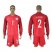 England #2 Walker Away Long Sleeves Soccer Country Jersey