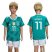 Germany #11 Werner Away Kid Soccer Country Jersey