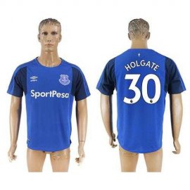 Everton #30 Holgate Home Soccer Club Jersey