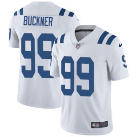 Nike Indianapolis Colts #99 DeForest Buckner White Mens Stitched NFL Vapor Untouchable Limited Jersey