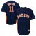 Houston Astros #11 Evan Gattis Navy Blue Cool Base Stitched Youth MLB Jersey