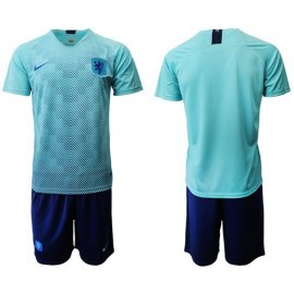 Holland Blank Away Soccer Country Jersey