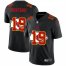 Kansas City Chiefs #19 Joe Montana Mens Nike Team Logo Dual Overlap Limited NFL Jersey Black
