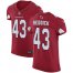 Nike Arizona Cardinals #43 Haason Reddick Red Team Color Mens Stitched NFL Vapor Untouchable Elite Jersey