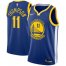 Mens Nike Golden State Warriors #11 Klay Thompson Blue NBA Swingman Icon Edition Jersey