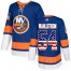 Adidas New York Islanders #54 Oliver Wahlstrom Royal Blue Home Authentic USA Flag Stitched NHL Jersey