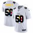 Pittsburgh Steelers #50 Ryan Shazier White Mens Nike Team Logo Dual Overlap Limited NFL Jersey