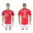 Bayern Munchen #5 Benatia Home Soccer Club Jersey