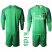 AC Milan Blank Green Goalkeeper Long Sleeves Kid Soccer Club Jersey
