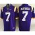LSU Tigers #7 Tyrann Mathieu Purple Stitched NCAA Jersey