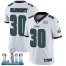 Nike Philadelphia Eagles #30 Corey Clement White Super Bowl LII Youth Stitched NFL Vapor Untouchable Limited Jersey