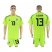 Mexico #13 G. OCHOA Fluorescent Green Goalkeeper 2018 FIFA World Cup Soccer Jersey
