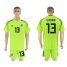 Mexico #13 G. OCHOA Fluorescent Green Goalkeeper 2018 FIFA World Cup Soccer Jersey