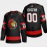 Ottawa Senators Custom Mens Adidas 2020-21 Authentic Player Home Stitched NHL Jersey Black