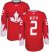 Team Canada #2 Duncan Keith Red 2016 World Cup Stitched Youth NHL Jersey