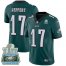 Nike Philadelphia Eagles #17 Alshon Jeffery Midnight Green Team Color Super Bowl LII Champions Mens Stitched NFL Vapor Untouchable Limited Jersey