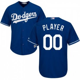 Los Angeles Dodgers Majestic Cool Base Custom Jersey Royal