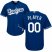Los Angeles Dodgers Majestic Cool Base Custom Jersey Royal