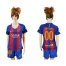 Womens Barcelona Personalized Home Soccer Club Jersey