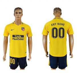 Atletico Madrid Personalized Away Soccer Club Jersey