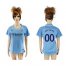 Womens Manchester City Personalized Home Soccer Club Jersey